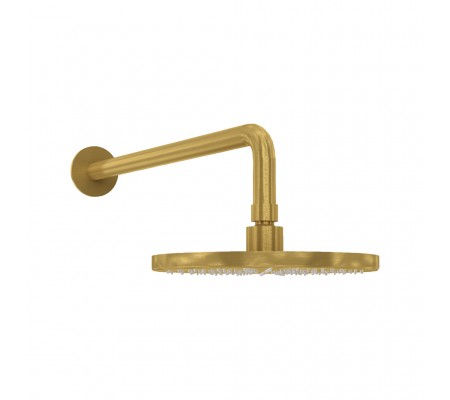 Thumbnail: Flow Minimal 2.0 Thermostatic Shower Set - Brushed Brass