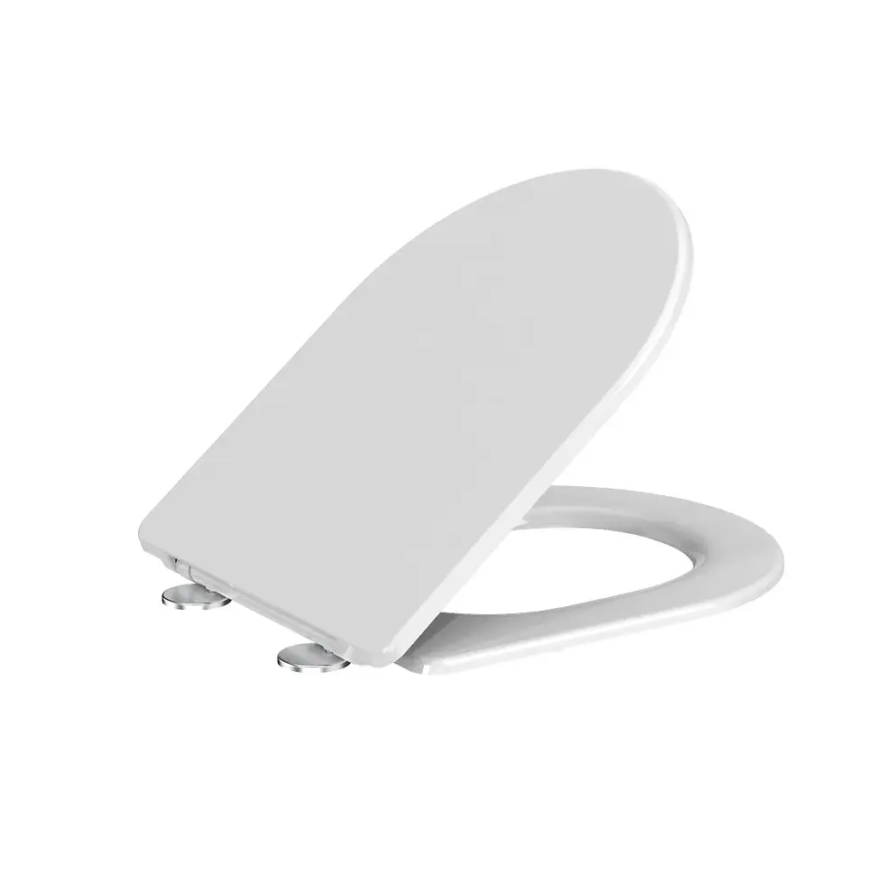 Thumbnail: Tavistock Compass Round Back To Wall Toilet & Soft Close Seat