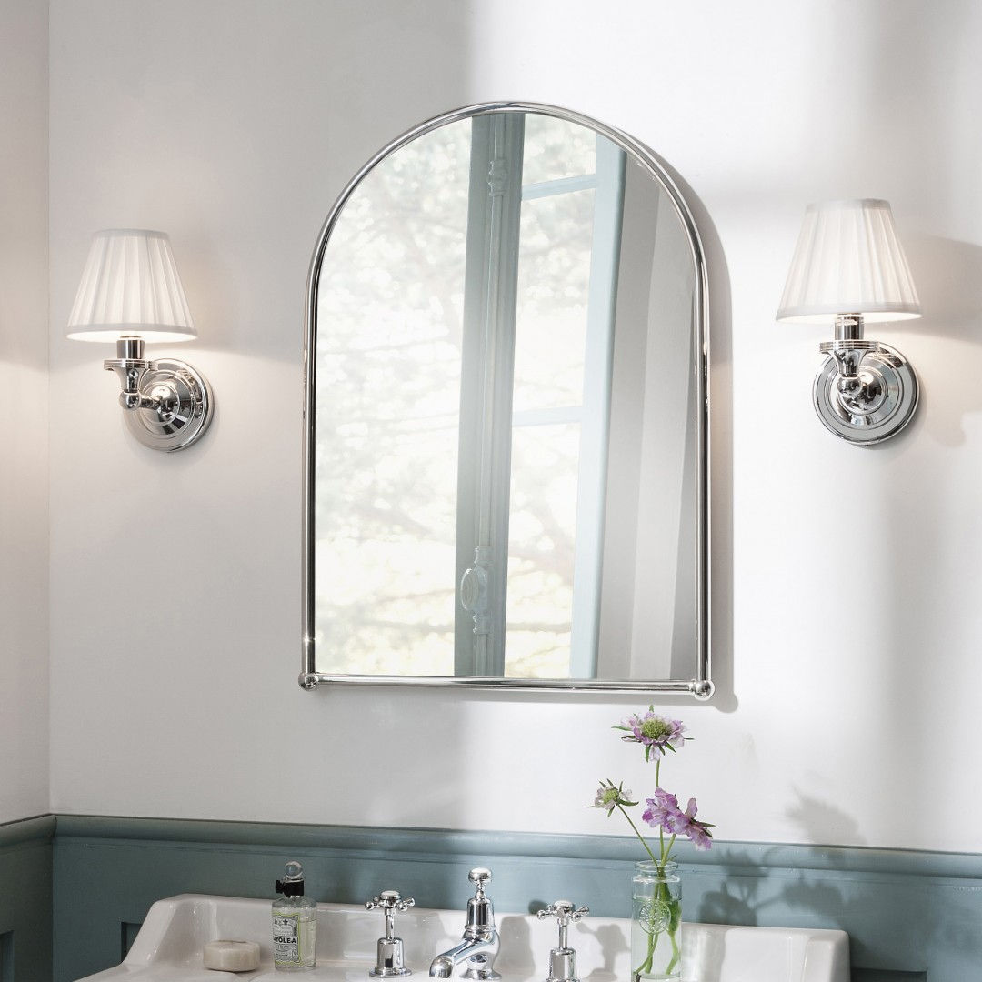 Burlington Arched Mirror with Framed Finish