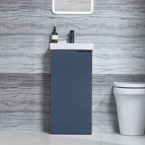 Tavistock Cadence Oxford Blue 400mm Cloakroom Vanity Unit & Basin