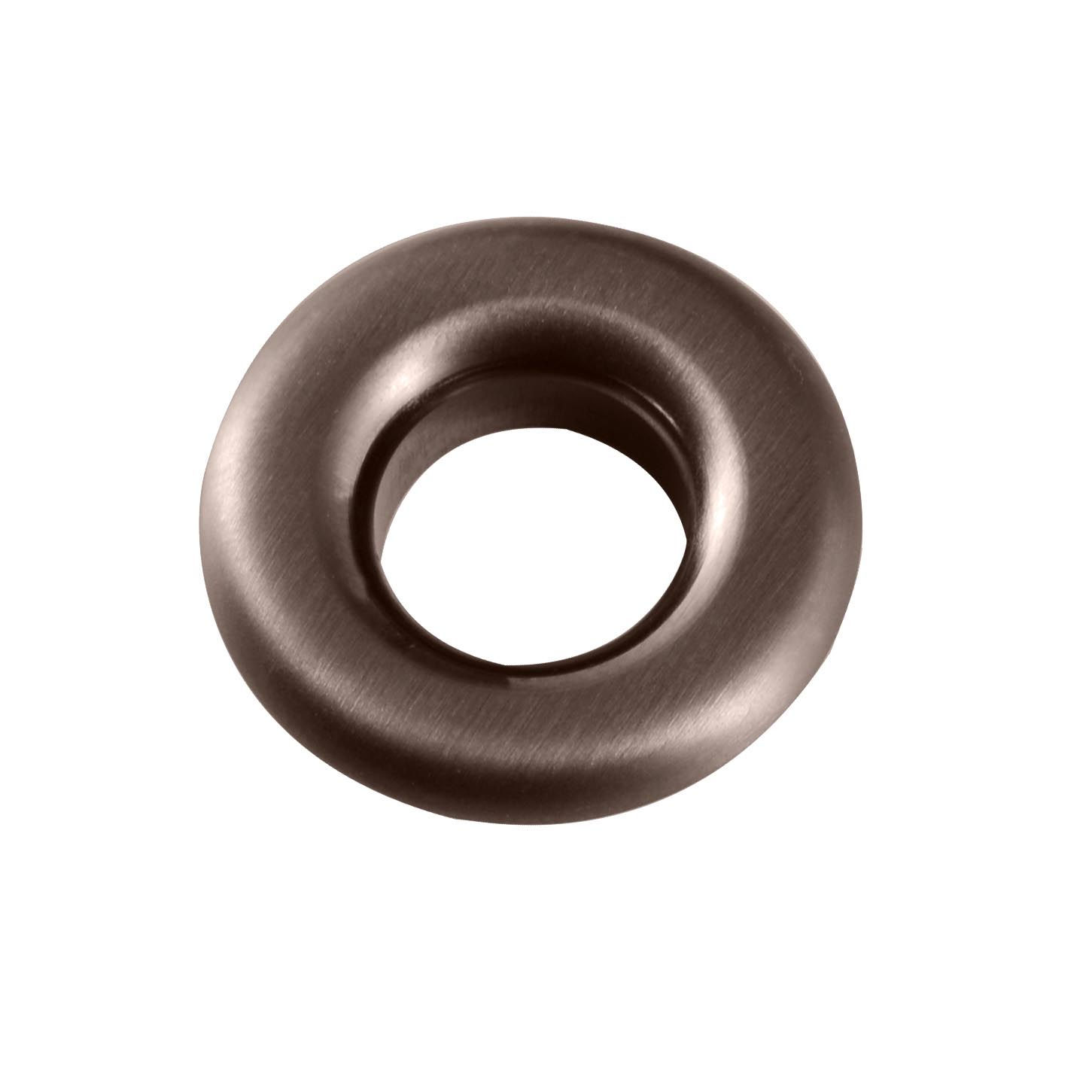 Bathworks Essentials Brushed Bronze Round Overflow Insert