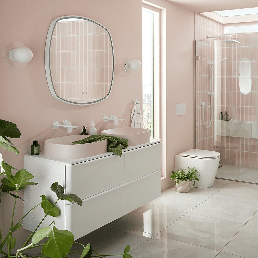 Thumbnail: Vado Cameo Soft Square Illuminated Bathroom Mirror with Adjustable Light