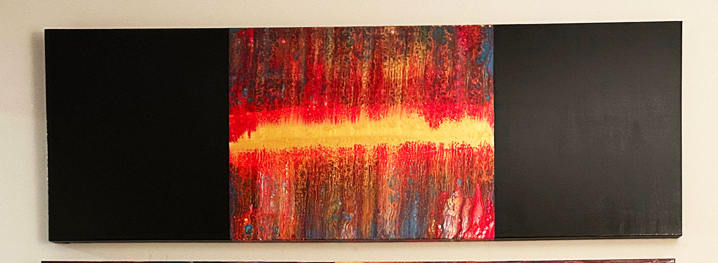 Pharoh 3. 20 X 60. Acrylic.