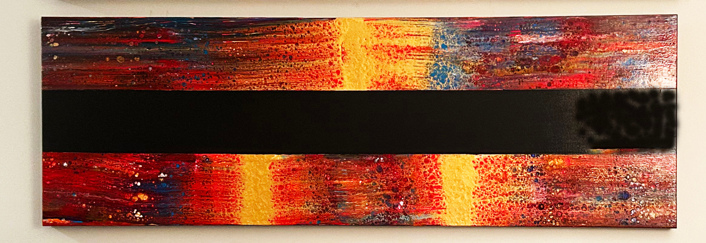 Pharoh 2. 20 X 60. Acrylic.
