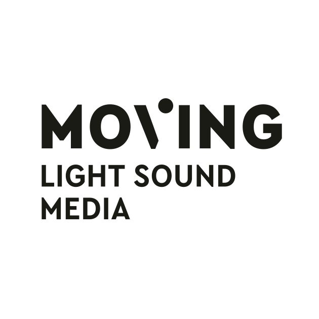 Logo der Moving Light Sound Media AG, Schweizer Eventtechnik-Partner für professionelle Licht- und Tonlösungen bei Events und Hochzeiten.