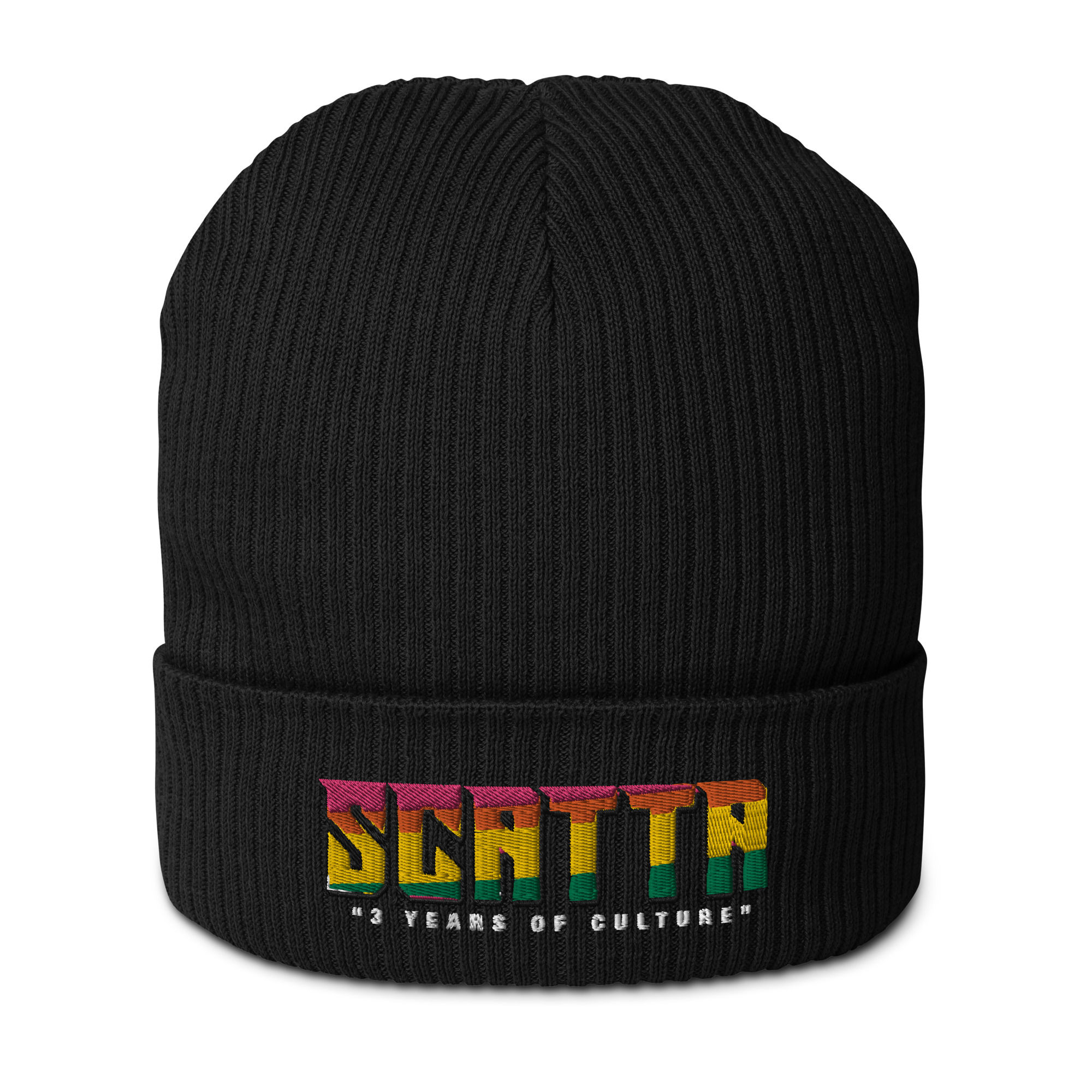 Scatta Organic ribbed beanie