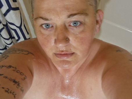 Fresh out of hot steaming bath