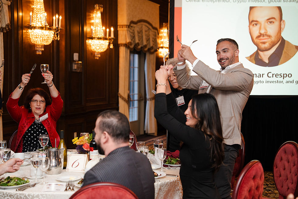 A snap from Morris Arts' Great Conversations event in 2025. This could be you!