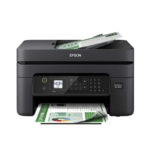 Epson Workforce WF-2830 All-in-One Wireless Color Printer with Scanner, Copier a