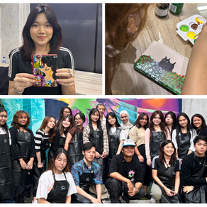 UIC College Graphic Design BSD Students Visit Nevertoolavish: A Hands-On Experience in Upcycling and Customization