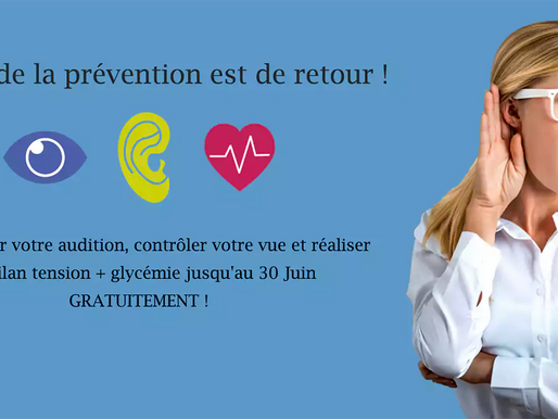 Le mois de la prévention est prolongé !