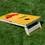 Miniature : cornhole pastèque et hello summer, sur le gazon, vue de derrière