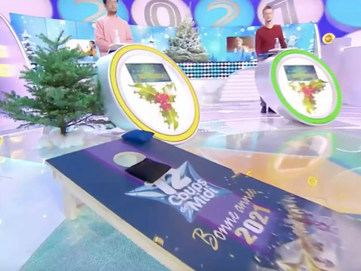 Nos cornholes dans les douze coups de midi sur TF1