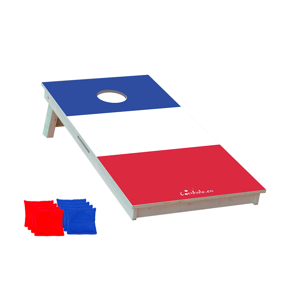 cornhole drapeau au choix, vue de face