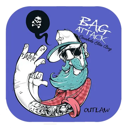 Sac de cornhole Outlaw hipster marque Bag Attack