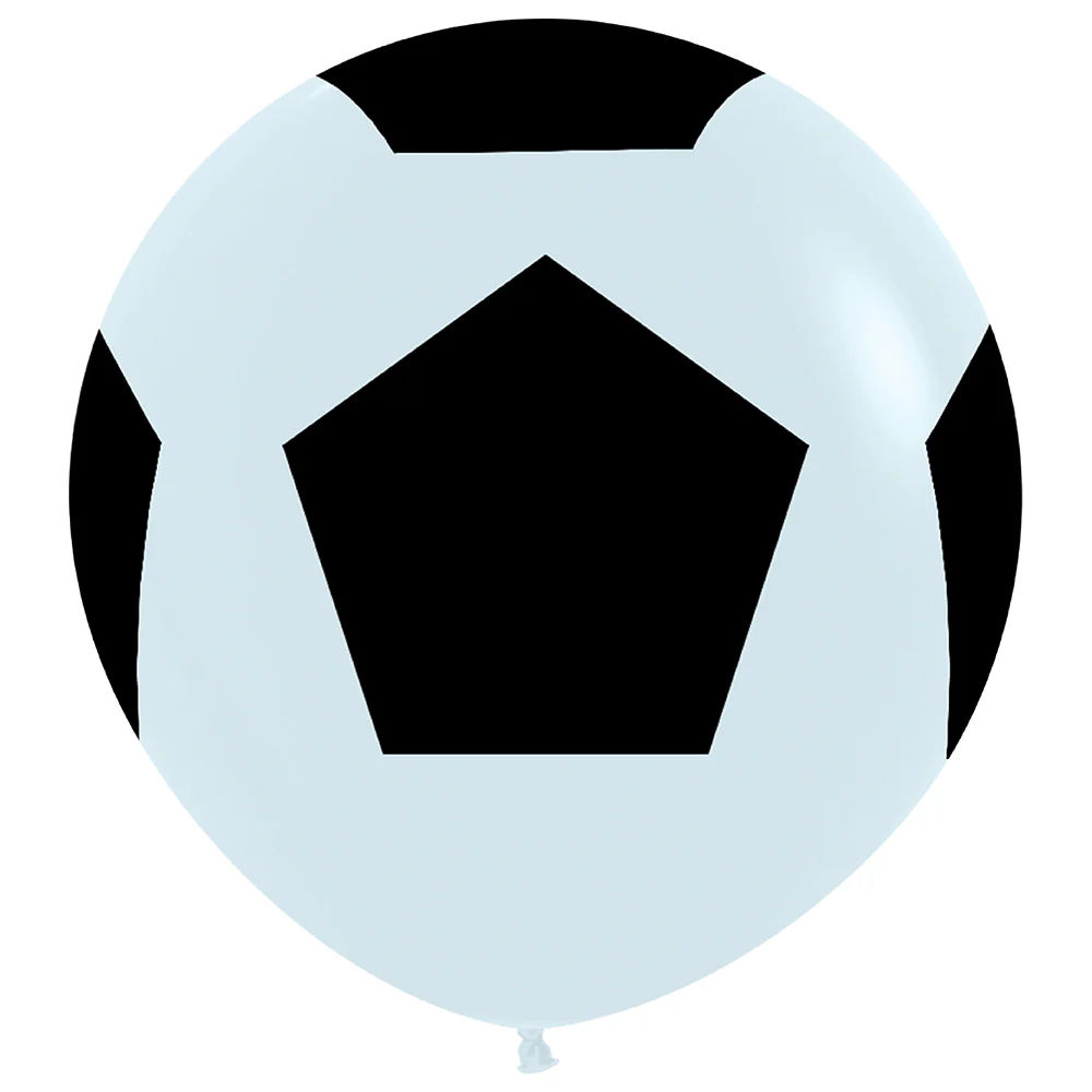 SEMPERTEX 5” SOCCER BALL - FASHION WHITE 100CT
