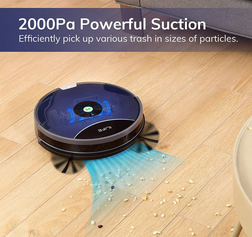 Thumbnail: iLife Robot Vacuum Cleaner and Mop | Control via Phone | Schedule Cleaning