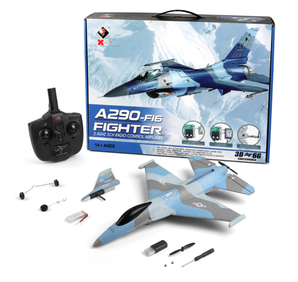 Thumbnail: A290 - F16 fighter Jet RC Plane