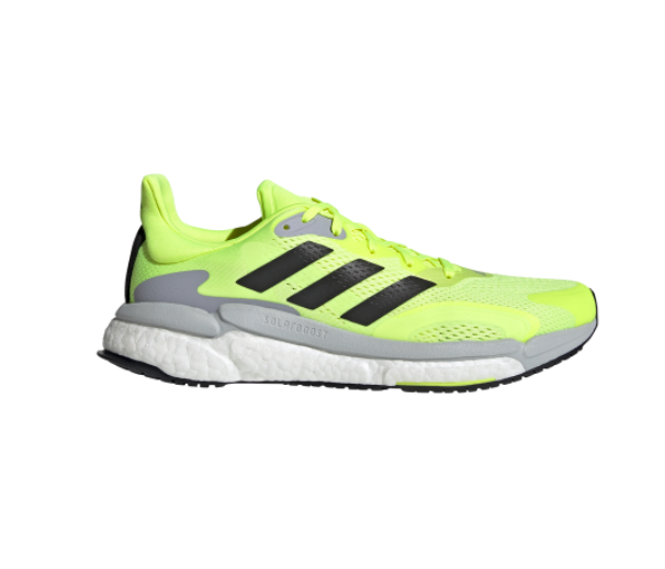 Thumbnail: ADIDAS MEN'S SOLAR BOOST 21 RUNNING SHOES - YELLOW
