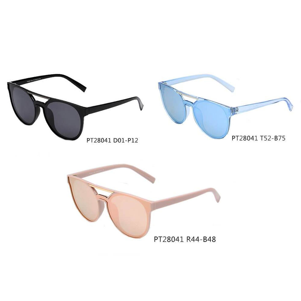 Thumbnail: Zagreb - Round Polarized Fashion Sunglasses