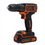 Thumbnail: BLACK+DECKER 18V System Drill Driver + 200mA charger + 1.5Ah battery