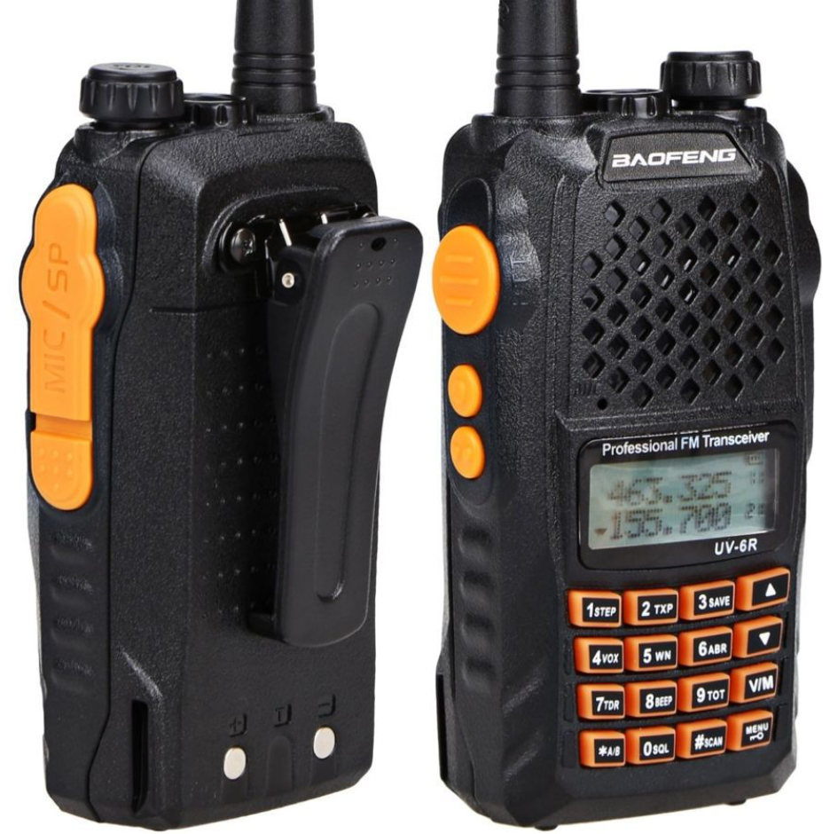 Thumbnail: Professional walkie talkie Long Range Uhf/Vhf Walkie Talkie 7 Watt UV-6R