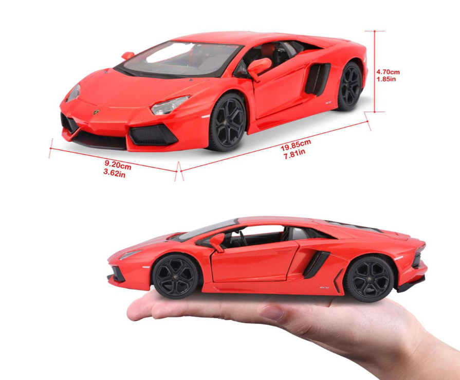 Thumbnail: Maisto - 1/24 Lamborghini Aventador LP700-4 - Orange
