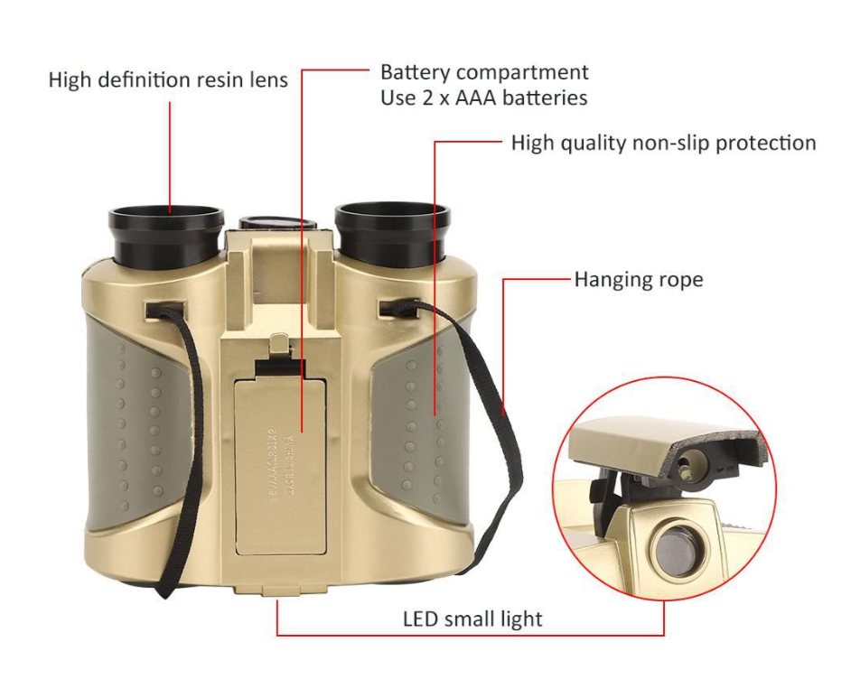 Thumbnail: Night Vision Binoculars Toy