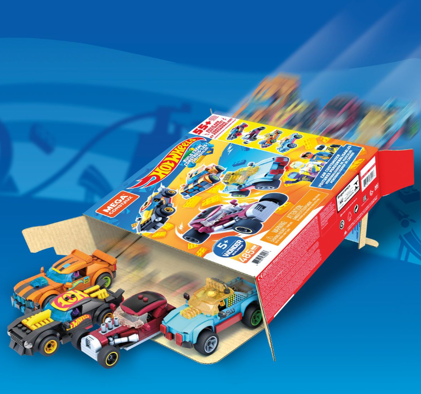 Thumbnail: Mega Construx Hot Wheels Car Customizer Construction Set