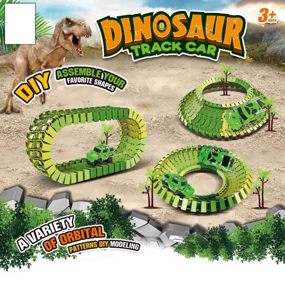 Thumbnail: DIY Dinosaur Electric Railcar and Track Car Starter Kit - Toys for Boys