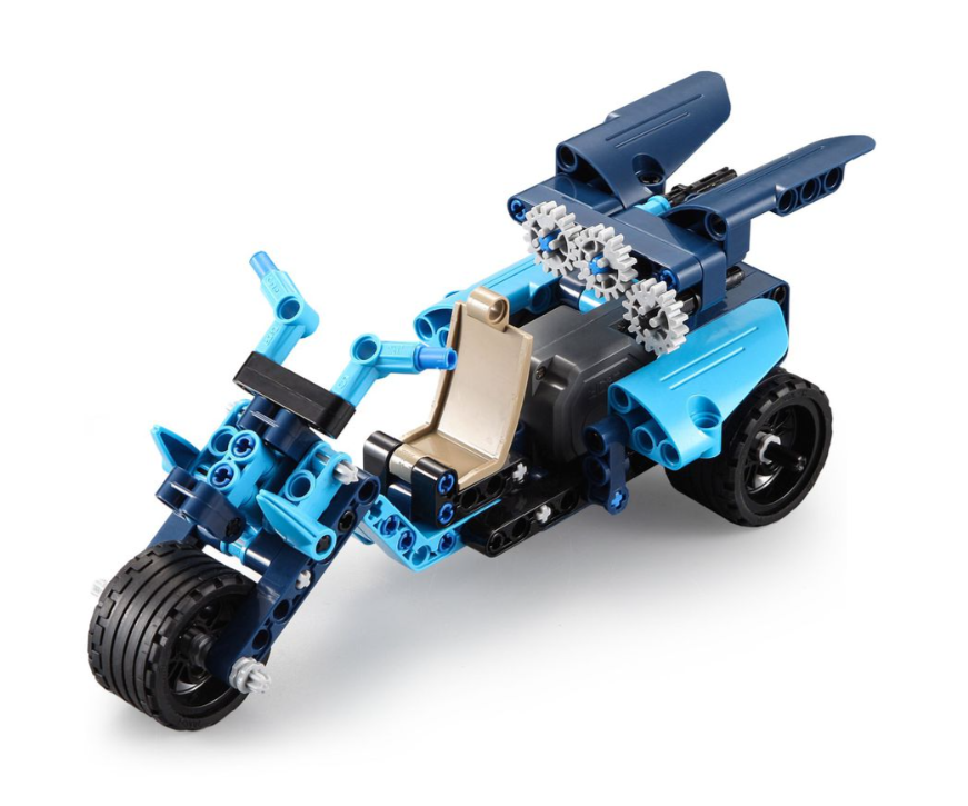 Thumbnail: Double Eagle CADA Technic Blue Phantom (6-in-1) 509pcs