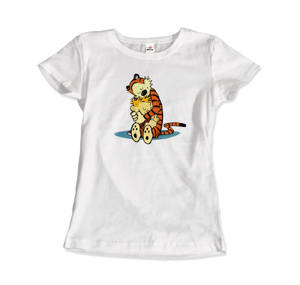 Thumbnail: Calvin and Hobbes Hugging T-Shirt