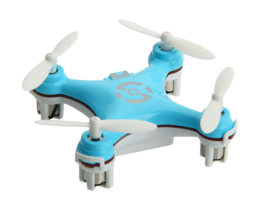 Thumbnail: Cheerson CX-10 Mini Drone, 4 Channel Mini Rolling RC Aircrafts - Blue