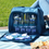 Thumbnail: Eco Four Person Picnic Bag - Blue