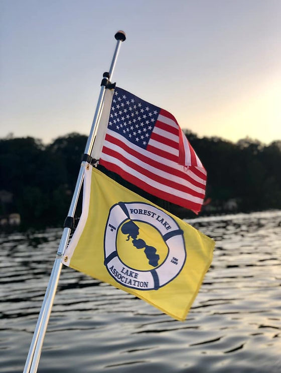 Single-sided FLLA Boat Flag | FLLA