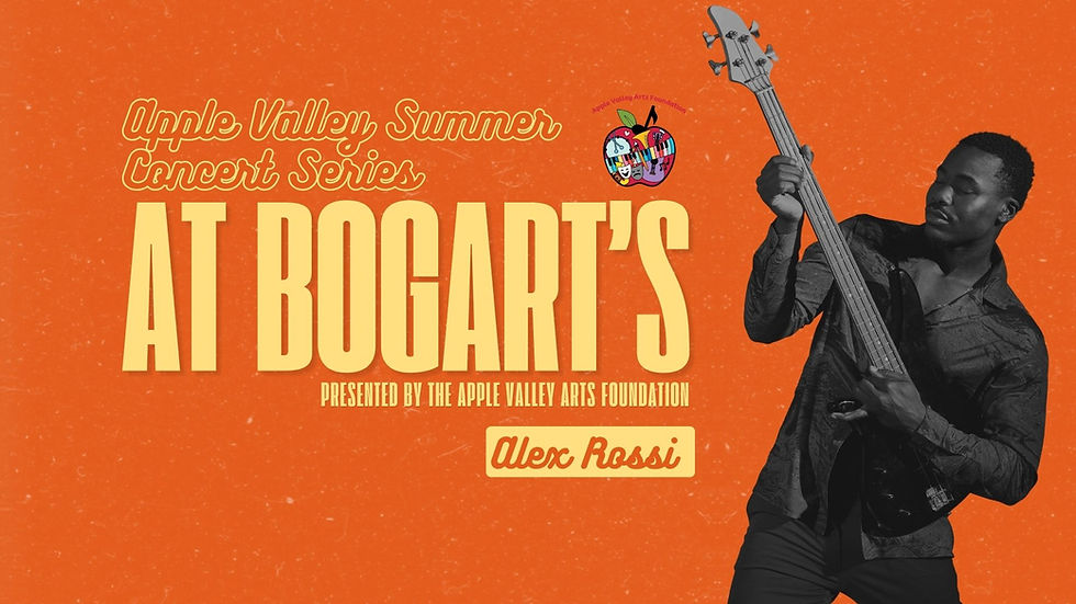 AV SUMMER CONCERT SERIES FEATURING ALEX ROSSI BAND - A FREE, ALL-AGES SHOW