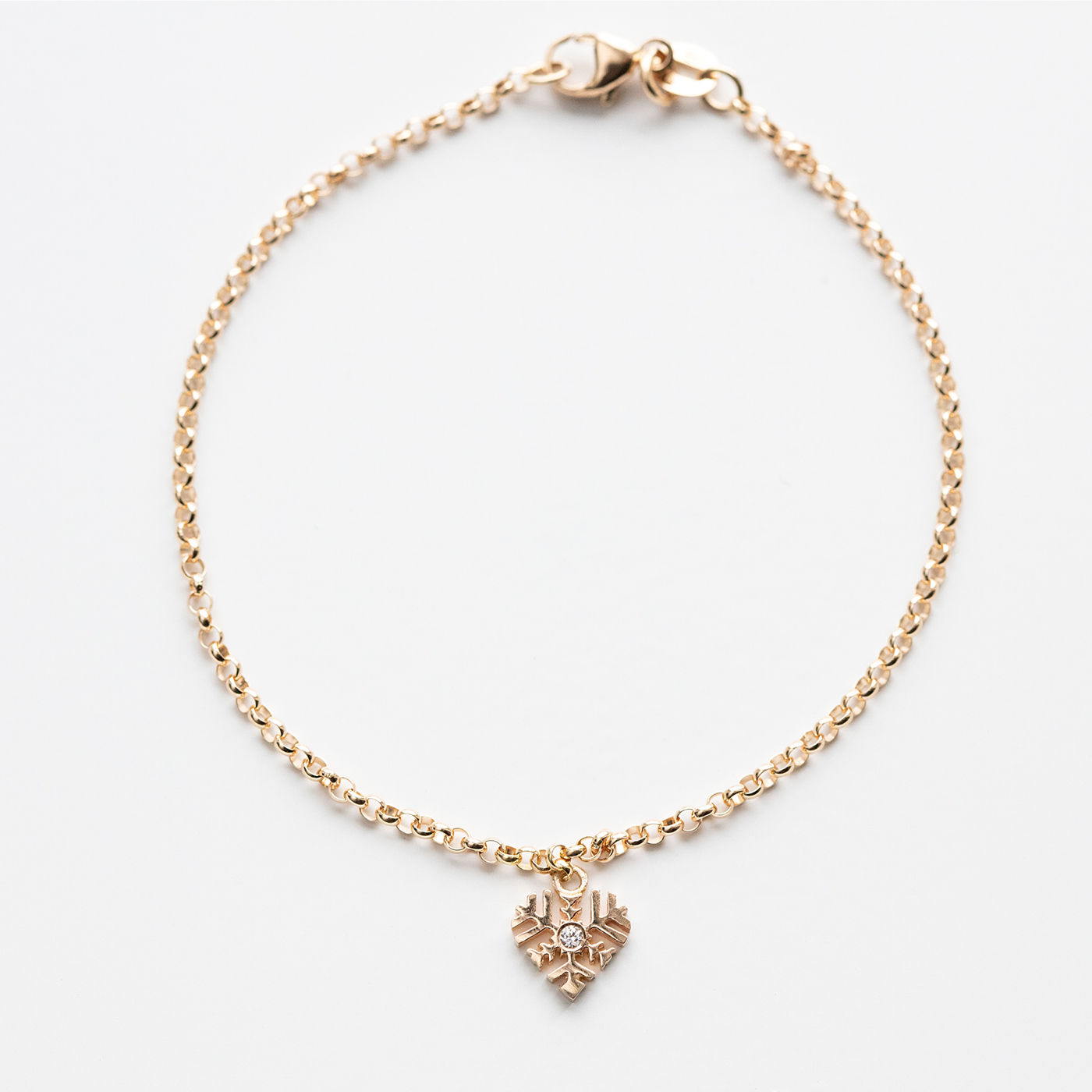 Armband mini Cub Zirk guld