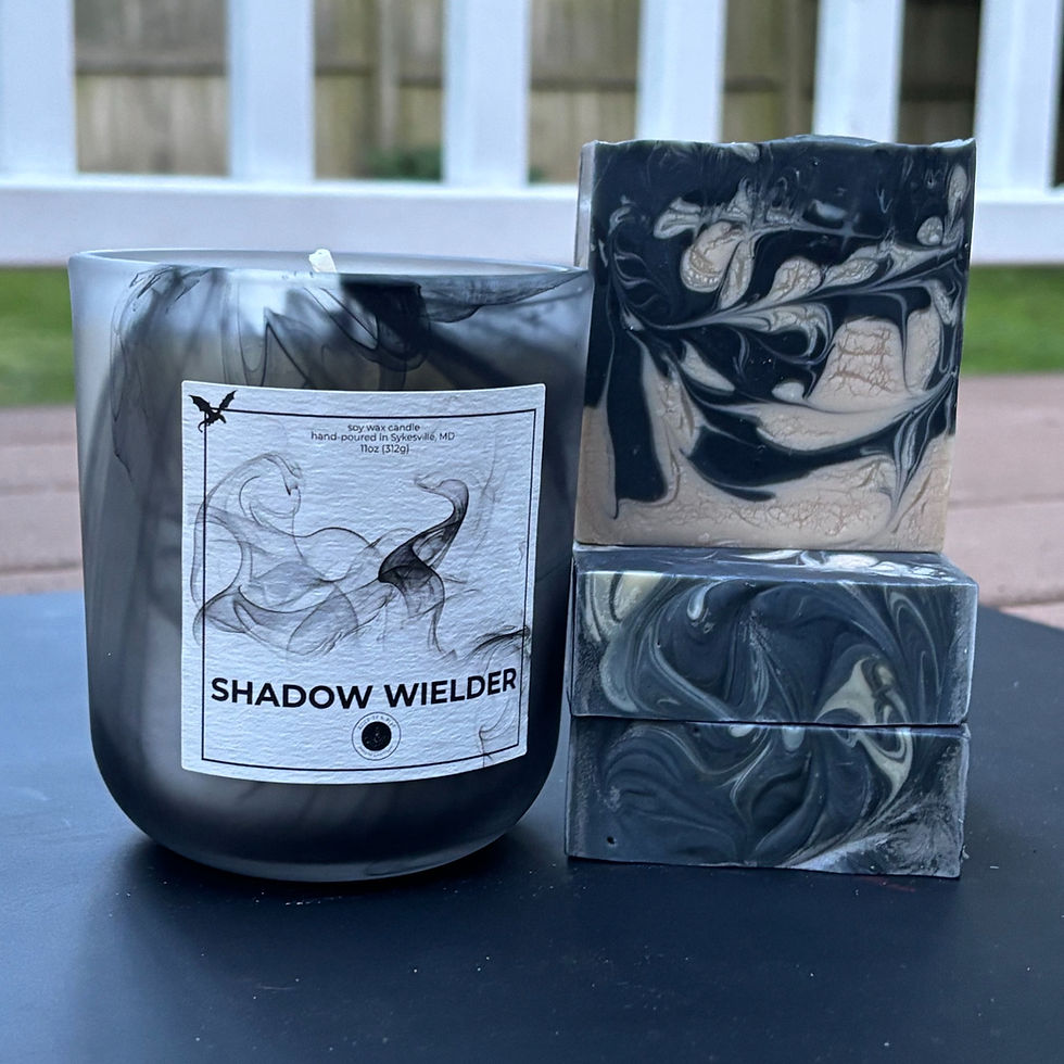 Thumbnail: Shadow Wielder Soap and Candle Bundle