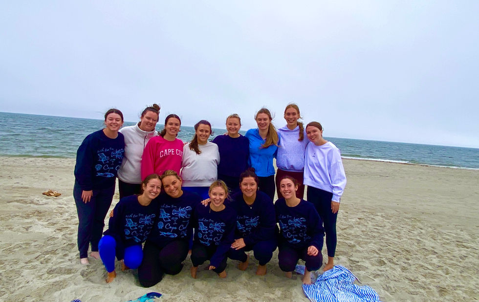 bachelorette beach yoga class cape cod
