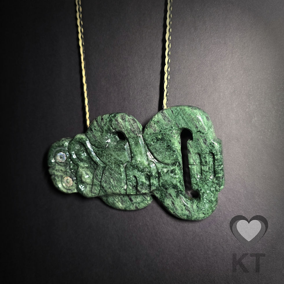 Thumbnail: Green Mapere Hei Tiki - XL