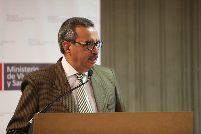 El nuevo presidente del Directorio de Sedapal, Fernando Julio Laca Barrera. Fuente (Gob.pe)