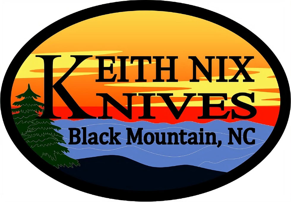 The Keith Nix Knives Sunset Logo