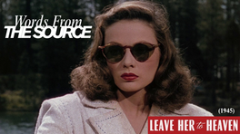 Leave Her To Heaven movie is similar to Obsession, a great femme fatale character by Gene Tierney 