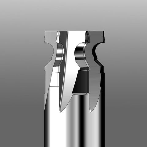 Fraise de forme pour arbre de barillet