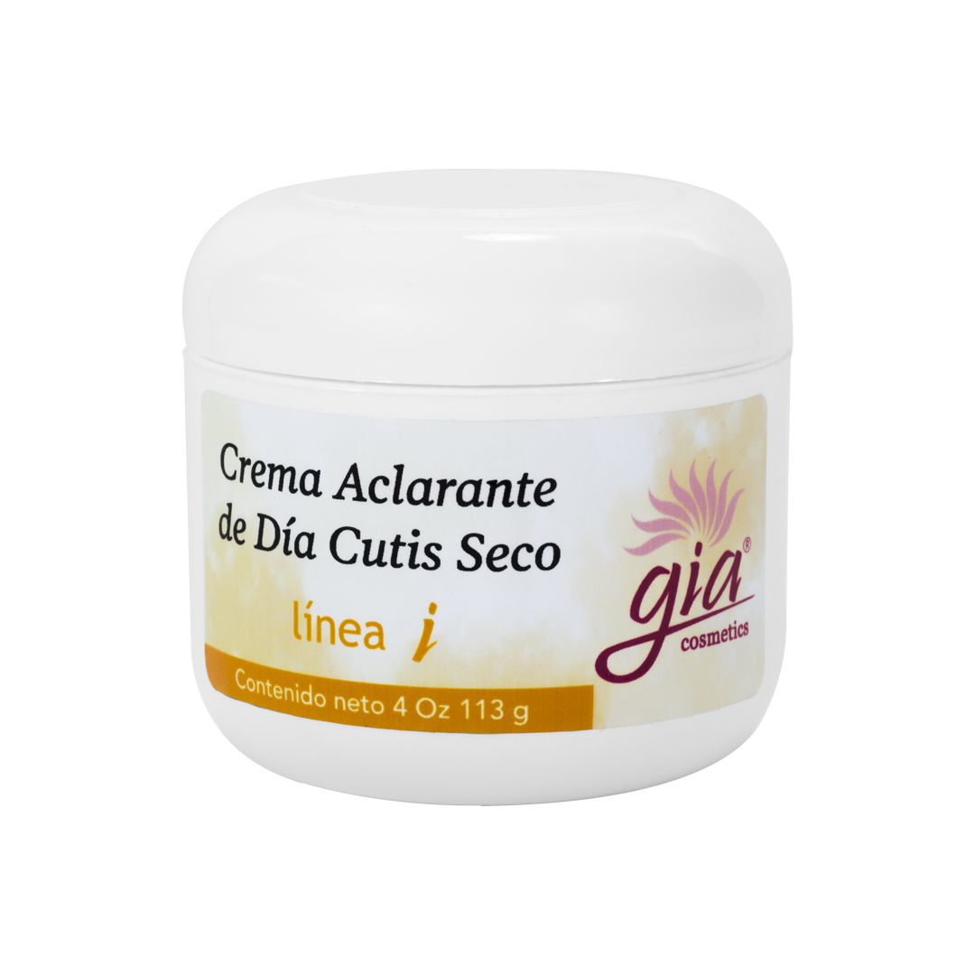 Crema aclarante de dia cutis seco