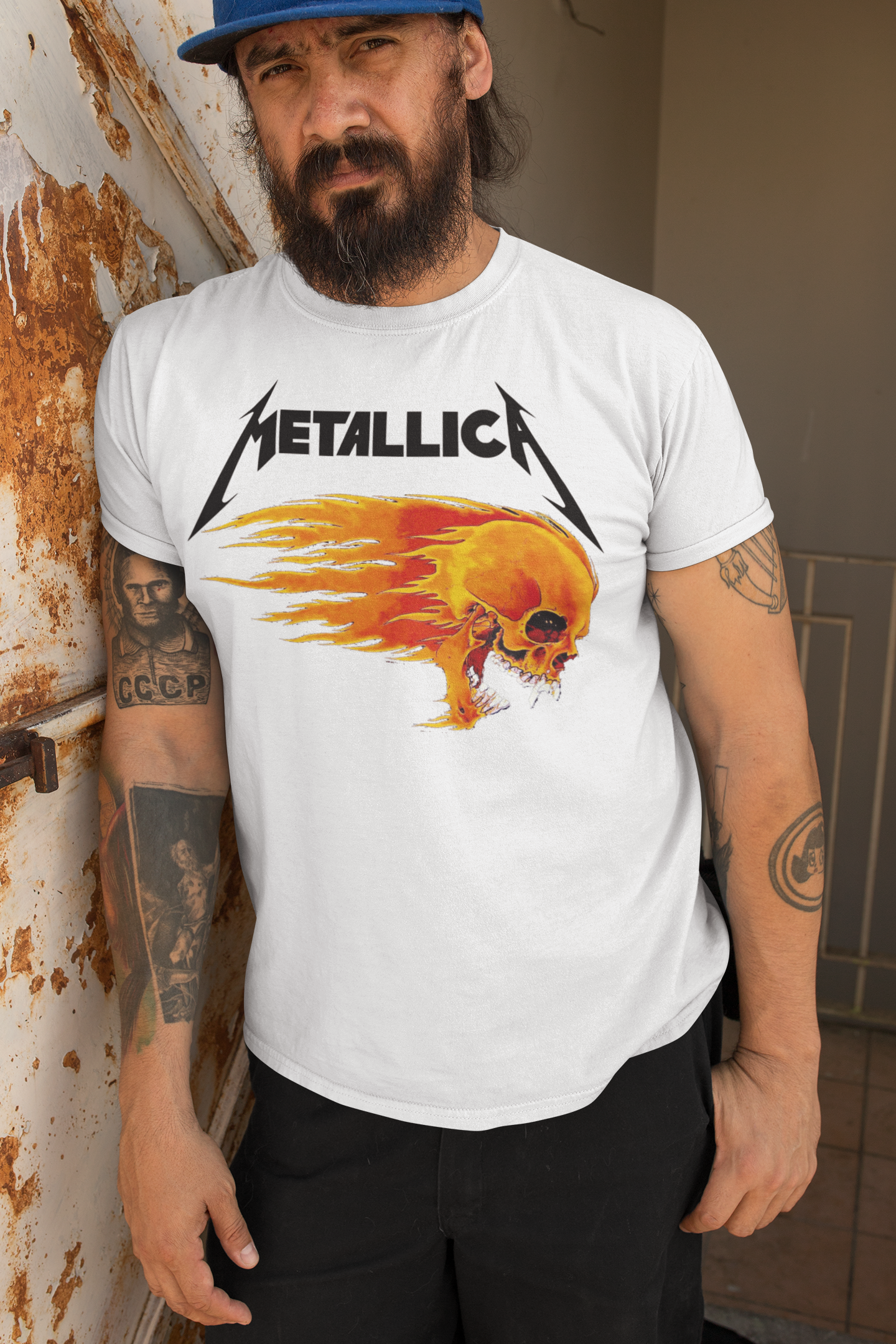 Playera Metálica