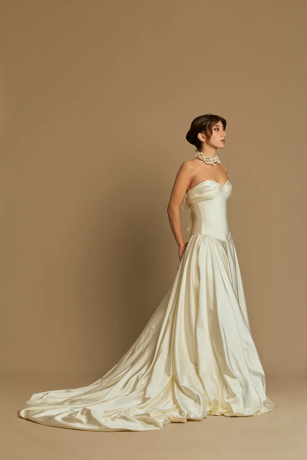 Barbara off shoulder wedding dress by Rouvell
