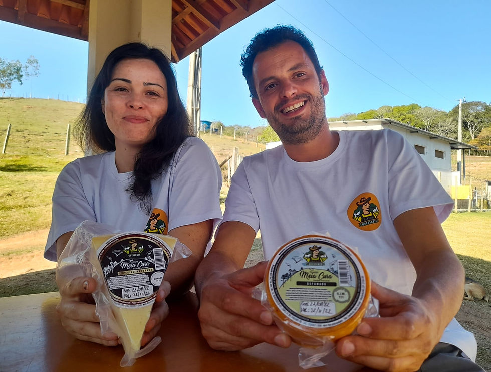 Paula e Pedro - Queijaria Jeca Tatu