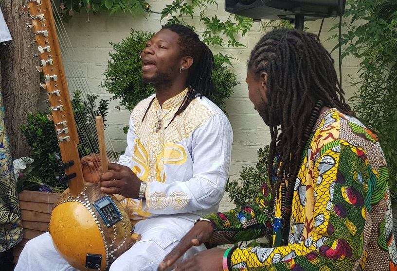 African musicians