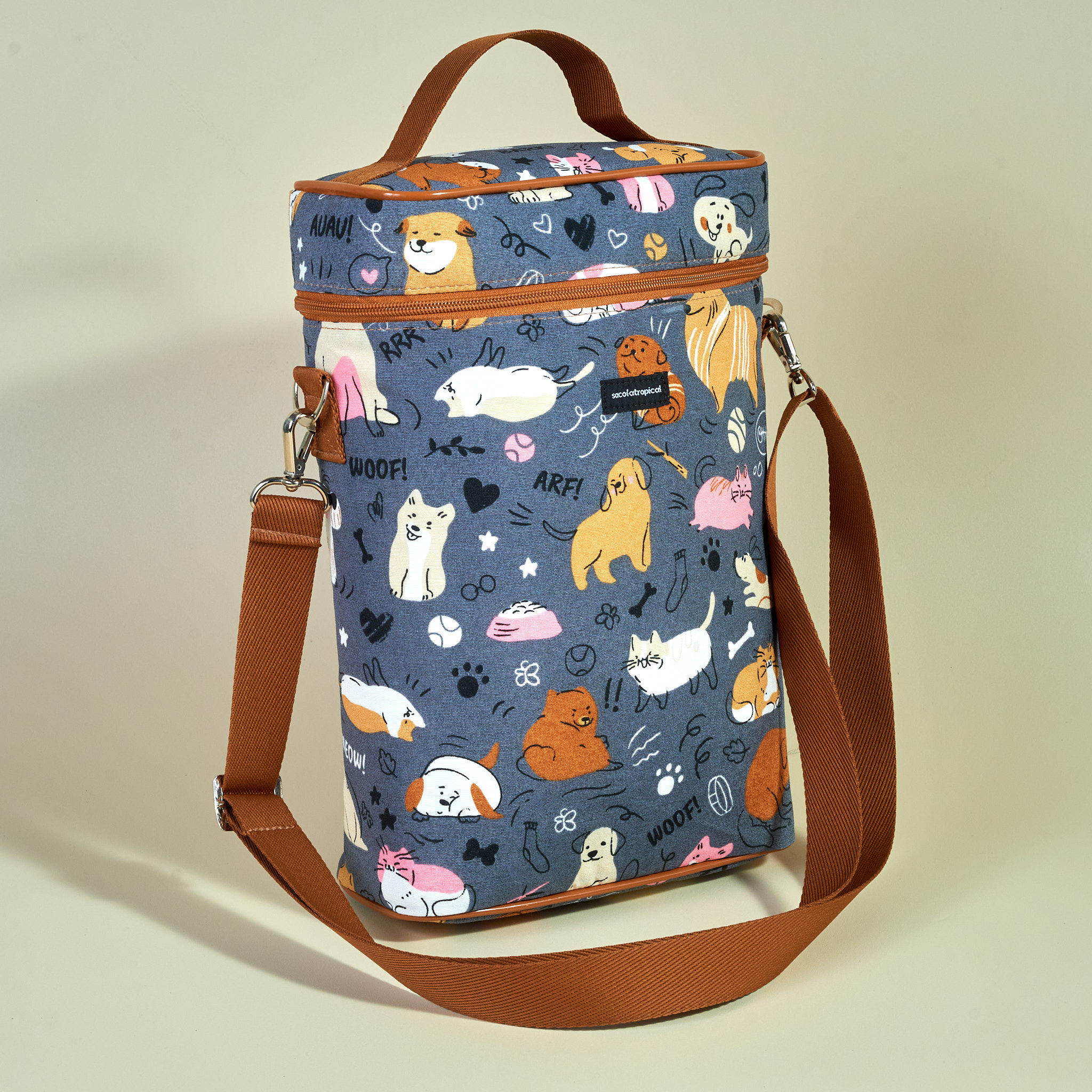 Térmica FORTALEZA Porta-Garrafa Duplo